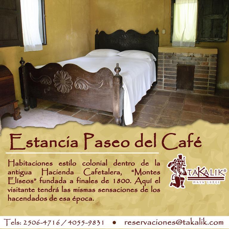Takalik Maya Lodge El Asintal Eksteriør billede
